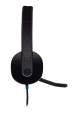 Obrázok pre Logitech H540 Sluchátka s mikrofonem Kabel Přes hlavu Kancelář / call centrum USB Typ-A Černá