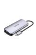 Obrázok pre UNITEK ACTIVE HUB USB-C 2X HDMI 4K, RJ45, PD 100W