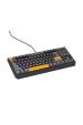 Obrázok pre GENESIS Thor 230 TKL klávesnice Hraní USB QWERTY Černá, Šedá, Oranžová