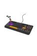 Obrázok pre GENESIS Thor 230 TKL klávesnice Hraní USB QWERTY Černá, Šedá, Oranžová
