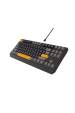 Obrázok pre GENESIS Thor 230 TKL klávesnice Hraní USB QWERTY Černá, Šedá, Oranžová