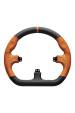 Obrázok pre Asetek Closed D Orange Leather Rim Závodní volant