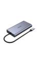 Obrázok pre UNITEK uHUB O8+ Kabel USB 3.2 Gen 1 (3.1 Gen 1) Type-C Šedá