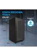Obrázok pre Extralink Racková skříň 27U 600x1000 Černá stojící