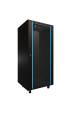 Obrázok pre Extralink Racková skříň 27U 600x600 Černá stojící