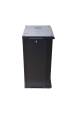 Obrázok pre Extralink Rack skříňka 18U 600x450 Černá Montovaná na zdi