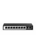 Obrázok pre Extralink Switch PoE CERES 8x 100Mb/s PoE/PoE+, 2x RJ45 Uplink 100Mb/s, 96W