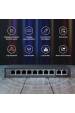 Obrázok pre Extralink Switch PoE CERES 8x 100Mb/s PoE/PoE+, 2x RJ45 Uplink 100Mb/s, 96W