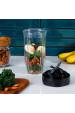 Obrázok pre NutriBullet NB1206DGCC 0,9 l Stojací mixér 1200 W Černá, Průhledná