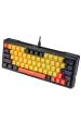 Obrázok pre Tracer EVO2 klávesnice Hraní USB + RF Wireless + Bluetooth QWERTY Anglický Černá, Oranžová, Žlutá