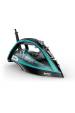 Obrázok pre Tefal Ultimate Pure FV9844 Suché i parní žehlení Samočisticí žehlicí plocha z durilia 3200 W Černá, Modrá