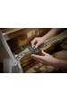 Obrázok pre wolfcraft GmbH 5210000 Rádiusová měrka Stair gauge Černá, Nerezová ocel