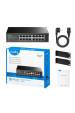 Obrázok pre Cudy GS1016 síťový přepínač Nespravované Gigabit Ethernet (10/100/1000) Černá