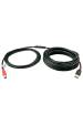 Obrázok pre Lindy 42761 USB kabel USB 2.0 10 m USB A USB B Černá, Červená