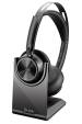 Obrázok pre HP Poly Headset Poly Voyager Focus 2 USB-C s certifikací Microsoft Teams + adaptér USB-C/A + nabíjecí stojan