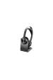 Obrázok pre HP Poly Headset Poly Voyager Focus 2 USB-C s certifikací Microsoft Teams + adaptér USB-C/A + nabíjecí stojan