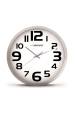 Obrázok pre Esperanza EHC013K Wall Clock - Zurich - Black Hodiny Oválný Černá, Bílá