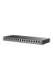 Obrázok pre TP-Link Omada SG2016P síťový přepínač Řízený L2/L2+ Gigabit Ethernet (10/100/1000) Podpora napájení po Ethernetu (PoE) Černá
