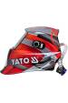 Obrázok pre Yato YT-73921 svářečská maska/přilba Welding helmet with auto-darkening filter Černá, Červená, Stříbrná