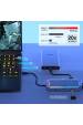 Obrázok pre UNITEK uHUB S7+ Kabel USB 3.2 Gen 2 (3.1 Gen 2) Type-C Šedá