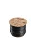 Obrázok pre Lanberg LCU6-21CU-0305-BK síťový kabel Černá 305 m Cat6 U/UTP (UTP)