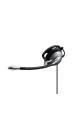 Obrázok pre Sennheiser SH 335 Sluchátka s mikrofonem Kabel Přes hlavu Hovory/hudba Černá, Stříbrná