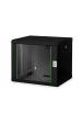 Obrázok pre Digitus DN-19 09-U-SW rack 9U Nástěnný regál Černá