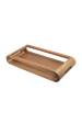 Obrázok pre Double-sided walnut wood tray Artelegno VASD - 37 cm