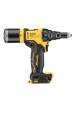 Obrázok pre DeWALT DCF403NT-XJ pneumatická nýtovačka Černá, Žlutá 2.4,3.2,4,4.8 mm 10000 kN