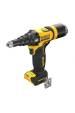 Obrázok pre DeWALT DCF403NT-XJ pneumatická nýtovačka Černá, Žlutá 2.4,3.2,4,4.8 mm 10000 kN