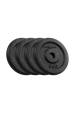 Obrázok pre Cast iron weight set 4x5kg, bore 31mm, classic disc, REBEL ACTIVE