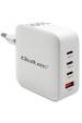Obrázok pre Qoltec 51828 Nabíječka GaN 140W | 5–20 V | 2,5–5 A | 3× USB-C PD | 1× USB QC 3.0