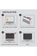Obrázok pre Qoltec 51077 Filtr soukromí pro MacBook Air 13,6" | Magnetický