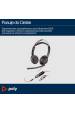 Obrázok pre HP Poly Stereofonní headset Poly Blackwire 5220 USB-C + 3,5mm konektor + adaptér USB-C/A (sada)