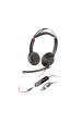 Obrázok pre HP Poly Stereofonní headset Poly Blackwire 5220 USB-C + 3,5mm konektor + adaptér USB-C/A (sada)