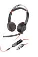 Obrázok pre HP Poly Stereofonní headset Poly Blackwire 5220 USB-C + 3,5mm konektor + adaptér USB-C/A (sada)