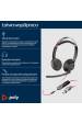 Obrázok pre HP Poly Stereofonní headset Poly Blackwire 5220 USB-C + 3,5mm konektor + adaptér USB-C/A (sada)