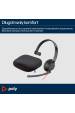 Obrázok pre HP Poly Monaurální headset Poly Blackwire 5210 USB-C + 3,5mm konektor + adaptér USB-C/A (sada)