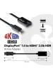 Obrázok pre CLUB3D DisplayPort 1.4 to HDMI 2.0b HDR Active Adapter