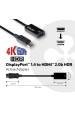 Obrázok pre CLUB3D DisplayPort 1.4 to HDMI 2.0b HDR Active Adapter
