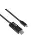 Obrázok pre CLUB3D CAC-1557 adaptér k video kabelům 1,8 m USB typu C DisplayPort Černá