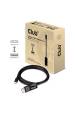 Obrázok pre CLUB3D CAC-1557 adaptér k video kabelům 1,8 m USB typu C DisplayPort Černá