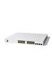 Obrázok pre Cisco C1200-24FP-4G síťový přepínač Řízený L2/L3 Gigabit Ethernet (10/100/1000) Bílá