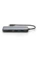 Obrázok pre Digitus DA-70914 dokovací stanice/replikátor portů Kabel USB 3.2 Gen 2 (3.1 Gen 2) Type-C Černá, Šedá