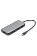 Obrázok pre Digitus DA-70915 dokovací stanice/replikátor portů Kabel USB 3.2 Gen 2 (3.1 Gen 2) Type-C Černá, Šedá