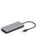 Obrázok pre Digitus DA-70915 dokovací stanice/replikátor portů Kabel USB 3.2 Gen 2 (3.1 Gen 2) Type-C Černá, Šedá