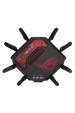 Obrázok pre ASUS ROG Rapture GT-BE19000 wireless router Multi-Gigabit Ethernet Tri-band (2.4 GHz / 5 GHz / 6 GHz) Black, Red