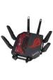 Obrázok pre ASUS ROG Rapture GT-BE19000 wireless router Multi-Gigabit Ethernet Tri-band (2.4 GHz / 5 GHz / 6 GHz) Black, Red