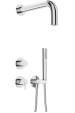 Obrázok pre Concealed shower set with hand shower