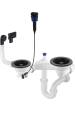 Obrázok pre Kitchen faucet with flexible spout - 2 types of spray
